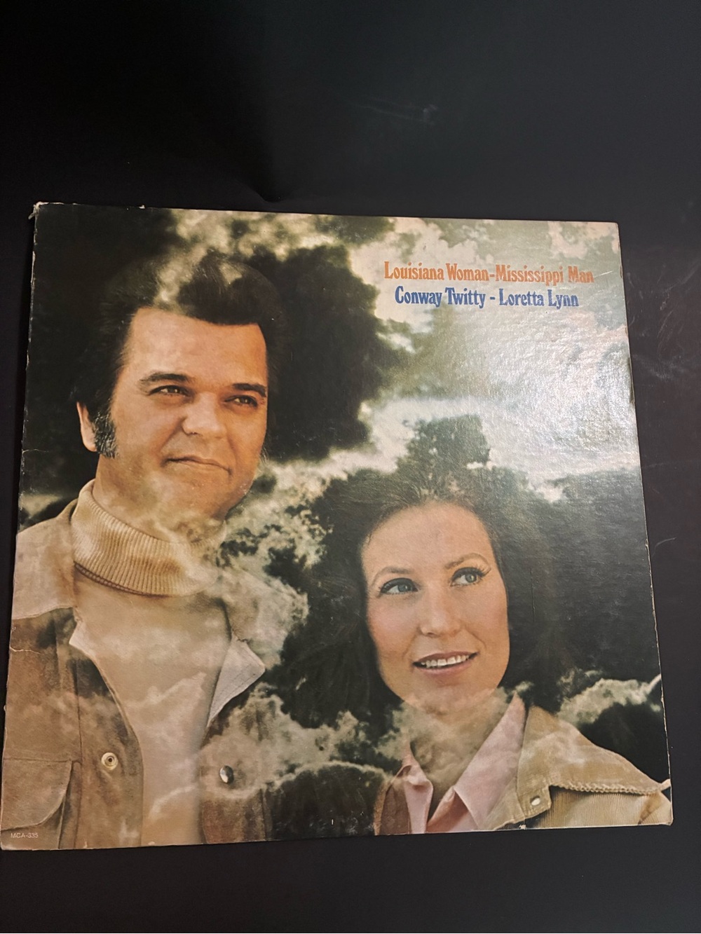 1973 Conway Twitty & Loretta Lynn - Louisiana Woman Mississippi Man Vinyl LP